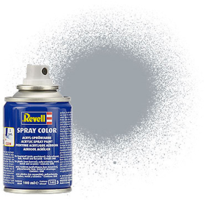 REV34190 - Peinture acrylique aérosol gris argent métal 100ml