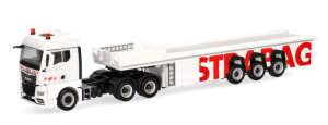 HER319270 - MAN TGX GM 6x4 avec remorque 3 essieux STRABAG