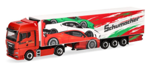 HER316767 - MAN TGX GX 4x2 avec remorque frigo 3 essieux SCHUMACHER