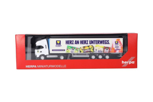 HER319027 - IVECO S-Way 4x2 avec remorque frigo avec hayon 3 essieux EDEKA