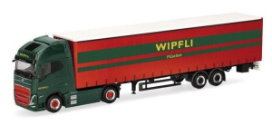 HER319171 - VOLVO FH GL XL electric 4x2 avec remorque 2 essieux WIPFLI
