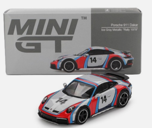 MGT00964-L - PORSCHE 911 992 Dakar Ice Gris métallique - Rallye Tribute 2024