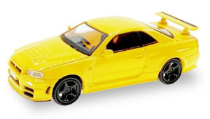 HER87MC000047 - NISSAN GTR 34 jaune