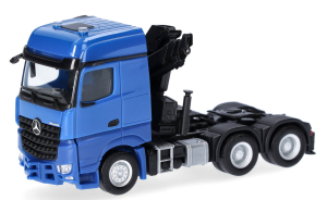 HER318747 - MERCEDES BENZ Arocs 2018 Bigspace 6x4 avec grue de chargement