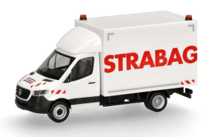 HER098939 - MERCEDES BENZ Sprinter 2018 camion de chantier STRABAG