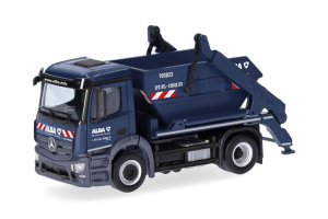 HER318440 - MERCEDES BENZ Actros 4x2 avec benne déposable AK12 ALBA