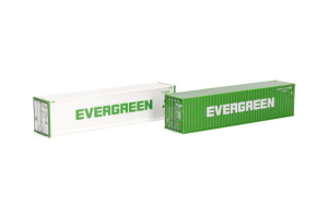 HER076449-007 - Lot de 2 containers 40 pieds EVERGREEN