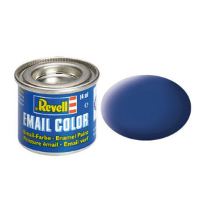 REV32156 - Peinture émail bleu mat 14ml