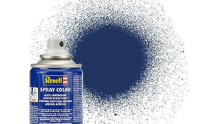 REV34200 - Peinture acrylique aérosol bleu métal brillant 100ml