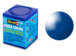 REV36152 - Peinture acrylique bleu brillant pot de 18 ml