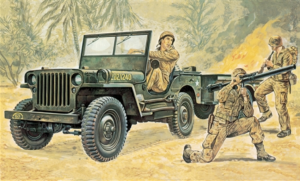 ITA0314 - JEEP Willys à assembler et à peindre