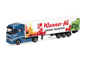 HER321242 - RENAULT T 4x2 avec remorque frigo 3 essieux WANNER AG