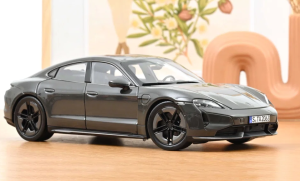 NOREV187654 - PORSCHE Taycan Turbo S 2024 Gris ardoise Neo