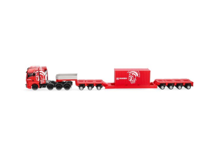 HER320764 - MAN TGX GX 8x4 avec porte container 20 pieds 3+4 essieux DE ROMEIN GROUP