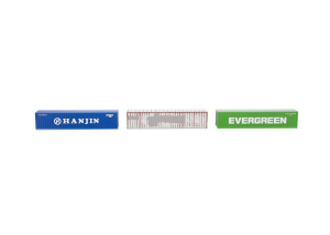 HER066730-002 - Sets de containers EVERGREEN - HANJIN - GEALTERT