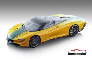 TM18-EX08F - McLAREN Speedtail 2020 Jaune et vert – Limitée à 24 pièces