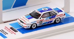 T64-036-89MGP17 - TOYOTA Corolla levin AE92 #17 GP de Macau 1989 Blanc et bleu
