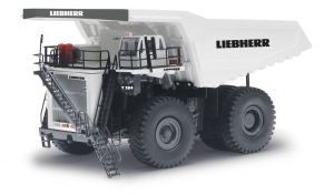 Dumper LIEBHERR T284 Blanc