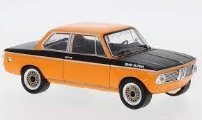 IXOCLC368N - BMW-Alpina 2002 Tii 1972 Orange et noire
