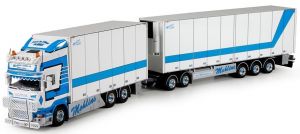 SCANIA R Streamline Topline combi remorque frigo transport Mohlins