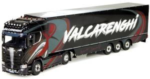 SCANIA NGS S-serie 4x2 et remorque frigo Valcarenghi