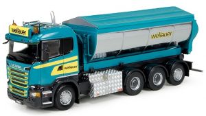 SCANIA R13 8x4 benne déposable Wellauer