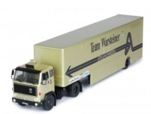 VOLVO F89 4x2 avec remorque surbaissé 1 Essieu Team WARSTEINER