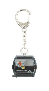 JC80118 - Porte-clés Télécabine OMEGA Murmli Schifahrer SERFAUS F/L