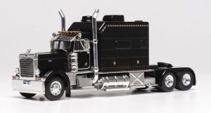 IXO64TR016B - PETERBILT 379 6x4 2002 Noir