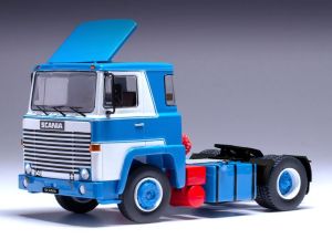 IXOTR221.22 - SCANIA LBT 141 4x2 1976 Bleu et blanc