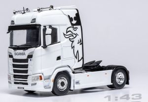IXOTR234.22 - SCANIA S-Series 4x2 2020 Blanc Décoré