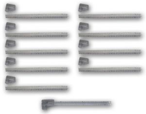 UM154 - Tendeurs gris deluxe x10 pour jumelage UM150 et UM151