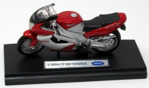 WELY19660PWC - Moto YAMAHA YZF Thunderace 1000r rouge et grise