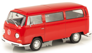 WEL22472W - VOLKSWAGEN T2 1972 familiale rouge