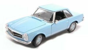 MERCEDES BENZ 230SL 1963 2 portes bleue lumière