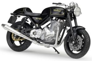 Miniature Moto NORTON Commando 961 SE noire WELLY WELNT19660PW