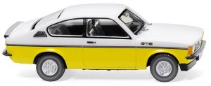 WIK022902 - OPEL Kadett C coupé GT/E Blanche et Jaune