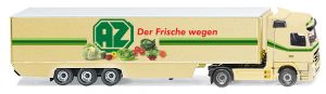 WIK052804 - MERCEDES BENZ Actros 4X2 avec semi frigorifique 3 essieux AZ Der Frische Wegen