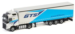 VOLVO FH4 Globetrotter 4x2 et remorque bâchée Schimtz GROUP GTS