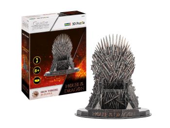 REV00224 - Puzzle 3D 39 Pièces GAME OF THRONES – Le Trône de Fer