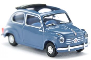 WIK009906 - FIAT 600 - bleu brillant