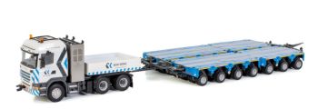 WSI01-3438 - SCANIA R6 Highline 6X4 inter combi – ensemble SCHEUERLE avec modules 7 essieux