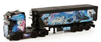 WSI01-3634 - DAF XF SSC 6x2 avec benne 3 Essieux  KDSB-Transport