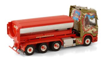 WSI01-3673 - SCANIA R HIGHLINE CR20H 8x4 avec benne MIDSTOL