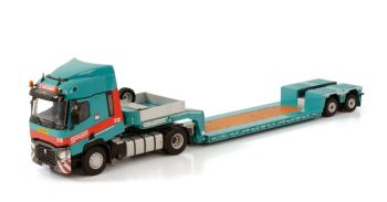 WSI01-3753 - RENAULT T 4x2 avec  plateau surbaissé 2 essieux GRUBER