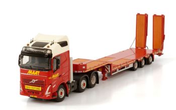 VOLVO FH05 GLOBETROTTER 6x2 avec porte engin 3 essieux MAAT TRANSPORT