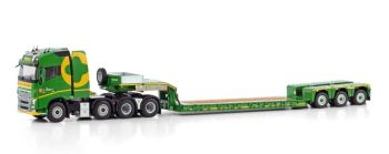 WSI01-4200 - VOLVO FH4 Globetrotter 8x4 avec porte engins 3 Essieux ZWATRA