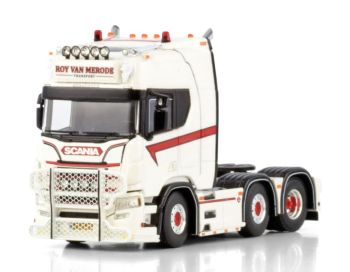 WSI01-4512 - SCANIA R Highline CR20H 6x2 twin Steer VAN MERODE transport