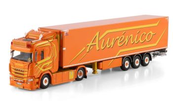 WSI01-4704 - SCANIA R Normal CS20N 4x2 avec remorque frigo 3 Essieux AURENICO