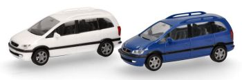 HER013932 - OPEL Zafira blanche et bleu en kit - 2 pièces